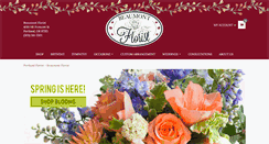 Desktop Screenshot of beaumontflorist.net