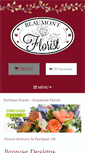 Mobile Screenshot of beaumontflorist.net